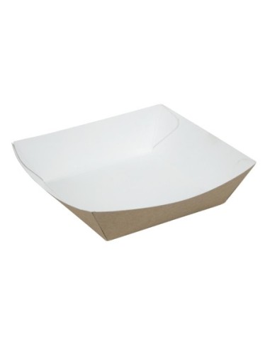 Grandes barquettes alimentaires kraft compostables Colpac 148mm